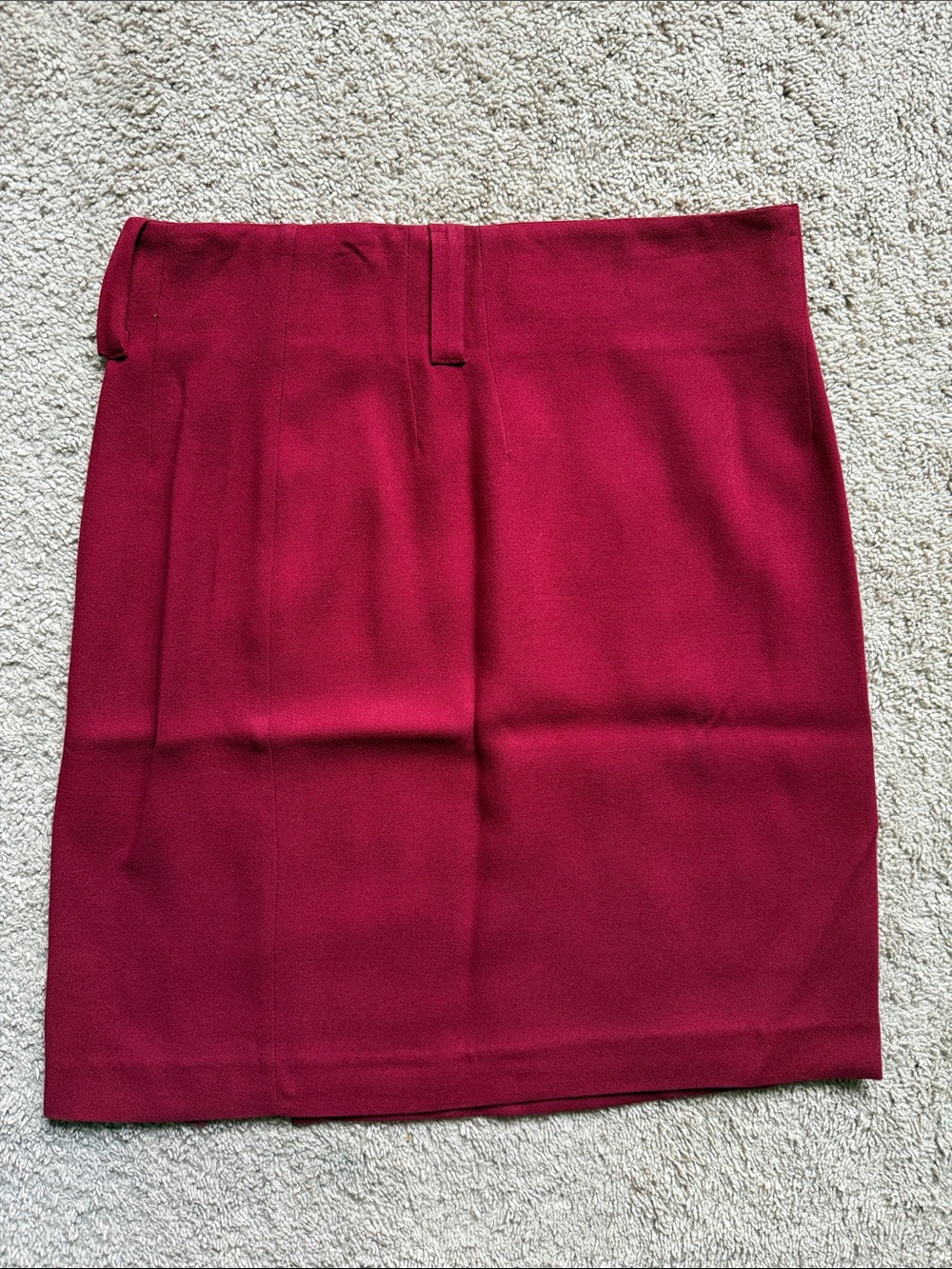 The Limited Deep Red Pencil Skirt